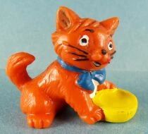 The Aristocats - Bully PVC figure - Toulouse (Yellow Bowl)