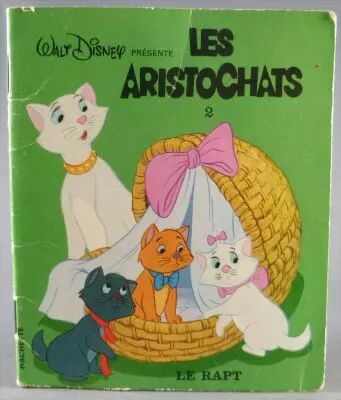 The Aristocats - Hachette 1972 Mini-Book - N�2 The Rapt