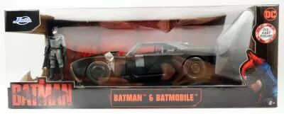 The Batman (2022) - Jada - Batmobile metal 1:24�me avec figurine Batman