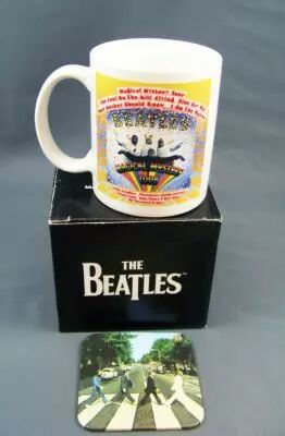 Les Beatles - Mug C�ramique & Sous-Verre - Magical Mystery Tour 01