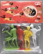The Beatles - Emirober - Set of 4 Figures Mint in Paul McCartney Baggie