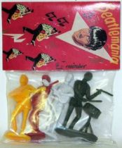 The Beatles - Emirober - Set of 4 figures Mint in Ringo Starr Baggie