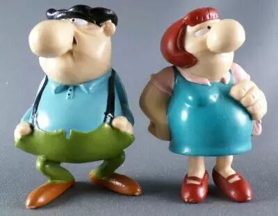 The Bidochon - Plastoy - Robert & Raymonde Bidochon