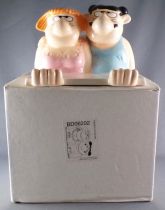 The Bidochon- Tropico Difusion (1998) - Ceramic Toothbrush Holder Robert & Raymonde