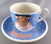 The Bidochon- Tropico Difusion Avenue of the Stars (2000) - Large Breakfast Cup & Saucer - Robert
