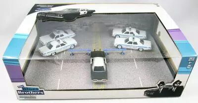 The Blues Brothers - 23rd Street Bridge Diorama (m�tal 1:64�me) Greenlight Hollywood