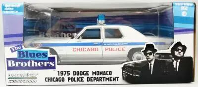 The Blues Brothers - Chicago Police 1975 Dodge Monaco (Die-cast 1:24�me) Greenlight Hollywood