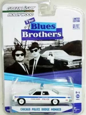 The Blues Brothers - Chicago Police Dodge Monaco (m�tal 1:64�me) Greenlight Hollywood