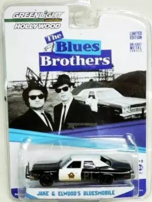 The Blues Brothers - Jake & Elwood\'s Bluesmobile (m�tal 1:64�me) Greenlight Hollywood