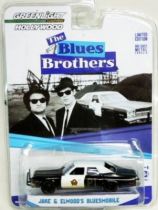 The Blues Brothers - Jake & Elwood\'s Bluesmobile (métal 1:64ème) Greenlight Hollywood