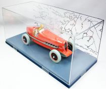Race car bolide tintin red Amilcar cigars of the pharaoh 1/24e scale 