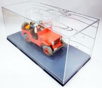 The Cars of Tintin (1:24 scale) - Hachette - #06 Red Jeep (Land of Black Gold)