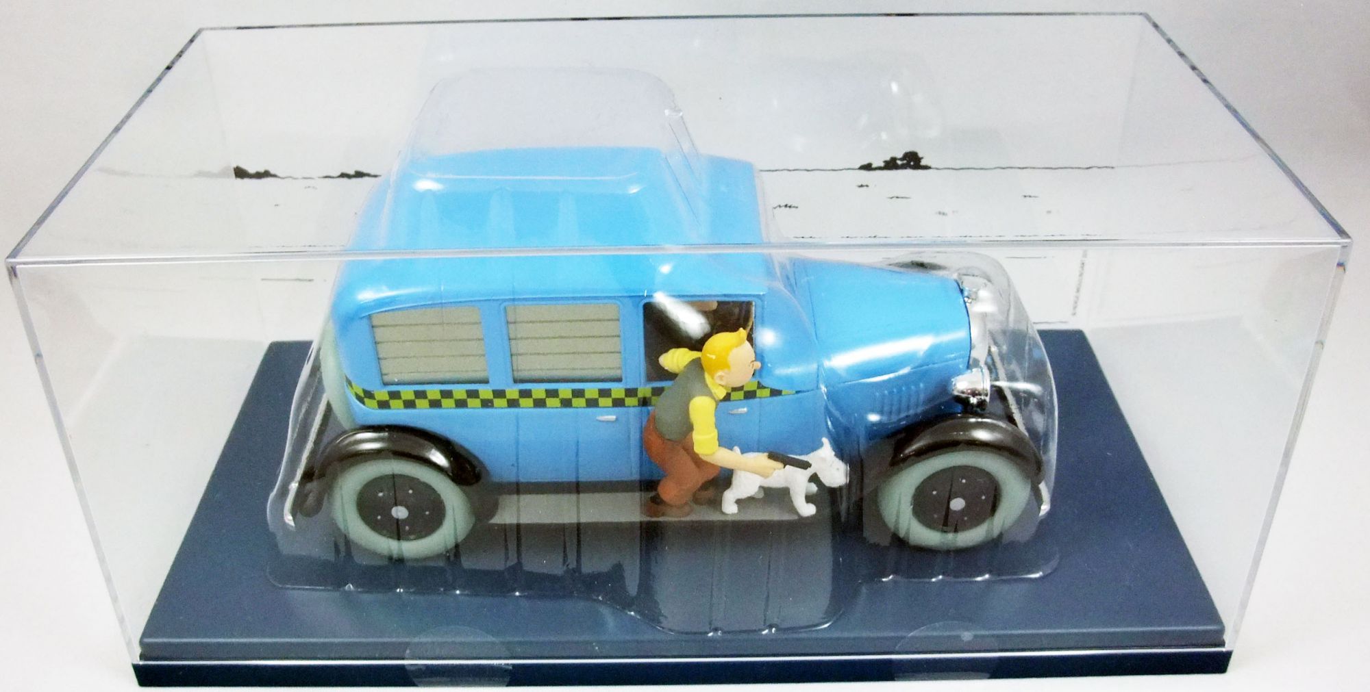 The Cars of Tintin (1:24 scale) - Hachette - #07 Chicago Taxi Cab