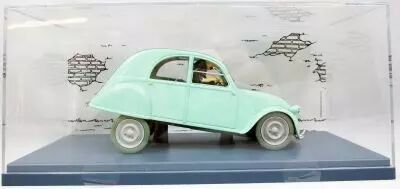 The Cars of Tintin (1:24 scale) - Hachette - #08 Thomson & Thompson\'s Citro�n 2CV (The Calculus Affair)
