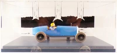 The Cars of Tintin (1:24 scale) - Hachette - #09 The Soviets\' Amilcar (Tintin in the Land of the Soviets)