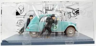TinTin ミニカー　1/43 Citroen 2 CV Belge Collectible car Tintin, the Thomson and Thompson Citroën 2CV Nº08