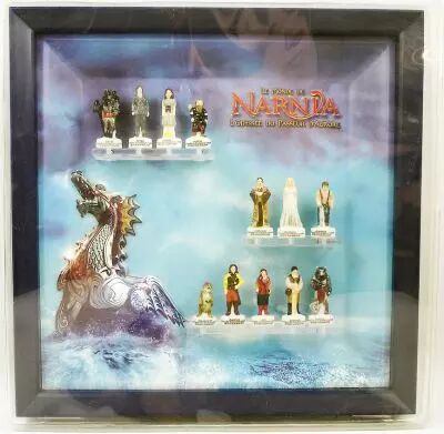 The Chronicles of Narnia : The Voyage of the Dawn Treader - Boxed gift-set of 12 porcelain bean-figures