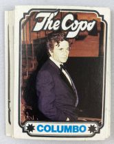 The Cops - Monty Gum Trading Cards (1976) - Série complète de 99 cartes (Colombo, Cannon, Mc Cloud, Police Woman, 2-Cars)