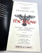 The Crow - Dossier de Presse Fran&ccedil;ais du film (1994)
