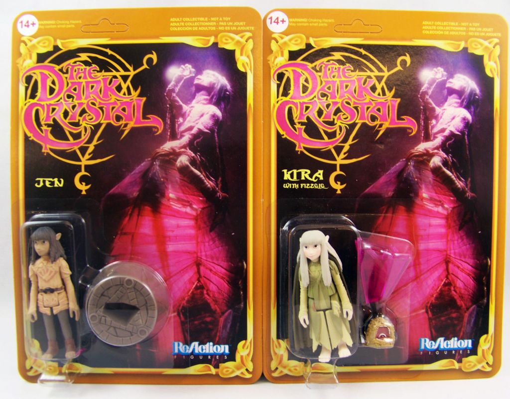 The Dark Crystal - ReAction Funko - Jen and Kira with Fizzgig