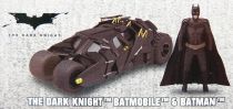 The Dark Knight - Jada - Batmobile métal 1:24ème avec figurine Batman