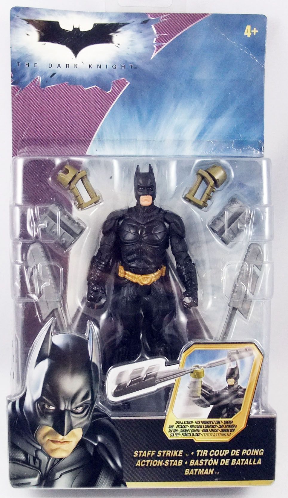 The Dark Knight - Staff Strike Batman - Mattel