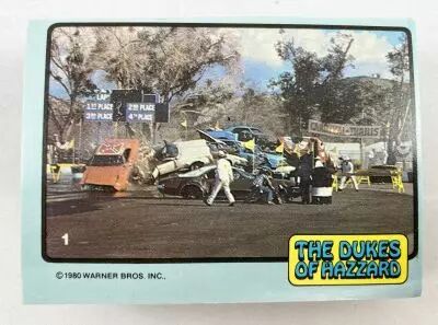The Dukes of Hazzard - Donruss Trading Bubble Gum Cards (1988) - S�rie 1 compl�te 65 cartes