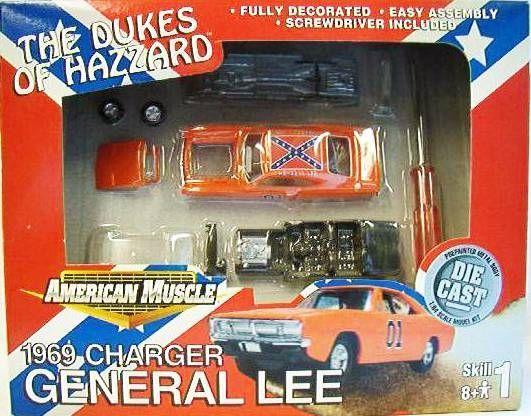 ERTL DUKES OF HAZZARD 1969 DODGE CHARGER GENERAL LEE 1/64