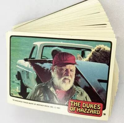 The Dukes of Hazzard (Sherif fais-moi peur!) - Donruss Trading Bubble Gum Cards (1981) - S�rie 2 compl�te 60 cartes + 6 stickers