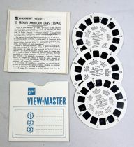 The First American in Space - View-Master 3 discs set + Complet Story (GAF)