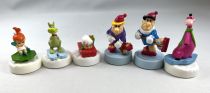 The Flintstones - Denny\'s Kid\'s Meal - Set of 6 Flintstones character