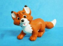 The Fox and the Hound - Bully pvc figure - Copper the dog & Tod the fox