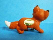 The Fox and the Hound - Bully pvc figure - Copper the dog & Tod the fox