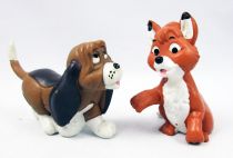 The Fox and the Hound - M+B Maia & Borges pvc figures - Tod & Copper