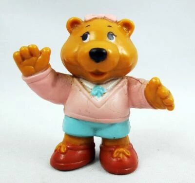 The Get-Along Gang - Tomy 1984 Pvc Figure - Bernice Bear