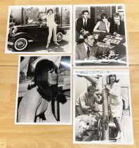 The Girl from U.N.C.L.E. (TV 1966) - 4 Vintage Black and White Analog photos for the Press