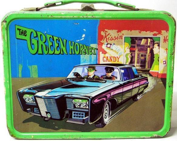 1967 Thermos The Green Hornet Lunch Box with Thermos (1A)