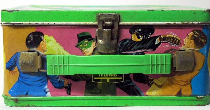 1967 Thermos The Green Hornet Lunch Box with Thermos (1A)