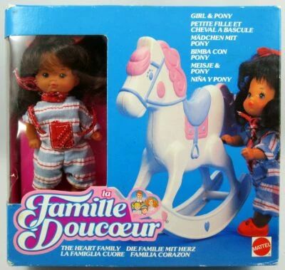 The Heart Family - Girl & Pony - Mattel 1988 (ref.2682)