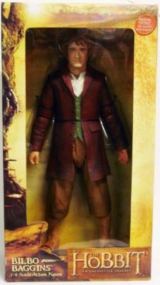 Action-Figur Bilbo Baggins Die Hobbit Lord Degli Ringe Neca 30cm Skala 1/4 