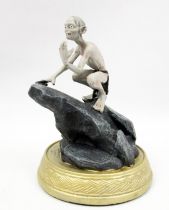 The Hobbit - Eaglemoss - #18 Gollum at Misty Mountain (loose)