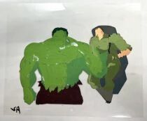 The Incredible Hulk - Cellulo&iuml;d et Fond originaux - Serie Anim&eacute;e L\'incroyable Hulk (1996) - SABAN/MARVEL 