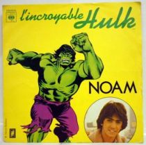 The Incredible Hulk - Mini-LP Record - Original French TV series Soundtrack - CBS / Saban Records 1980