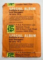 The Incredible Hulk - Pochette de 6 Images &agrave; Collectionner (Picture Cards) - F.K.S. Publisher Ltd (1979)