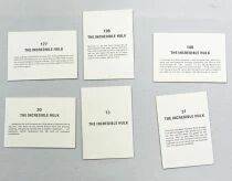 The Incredible Hulk - Pochette de 6 Images &agrave; Collectionner (Picture Cards) - F.K.S. Publisher Ltd (1979)