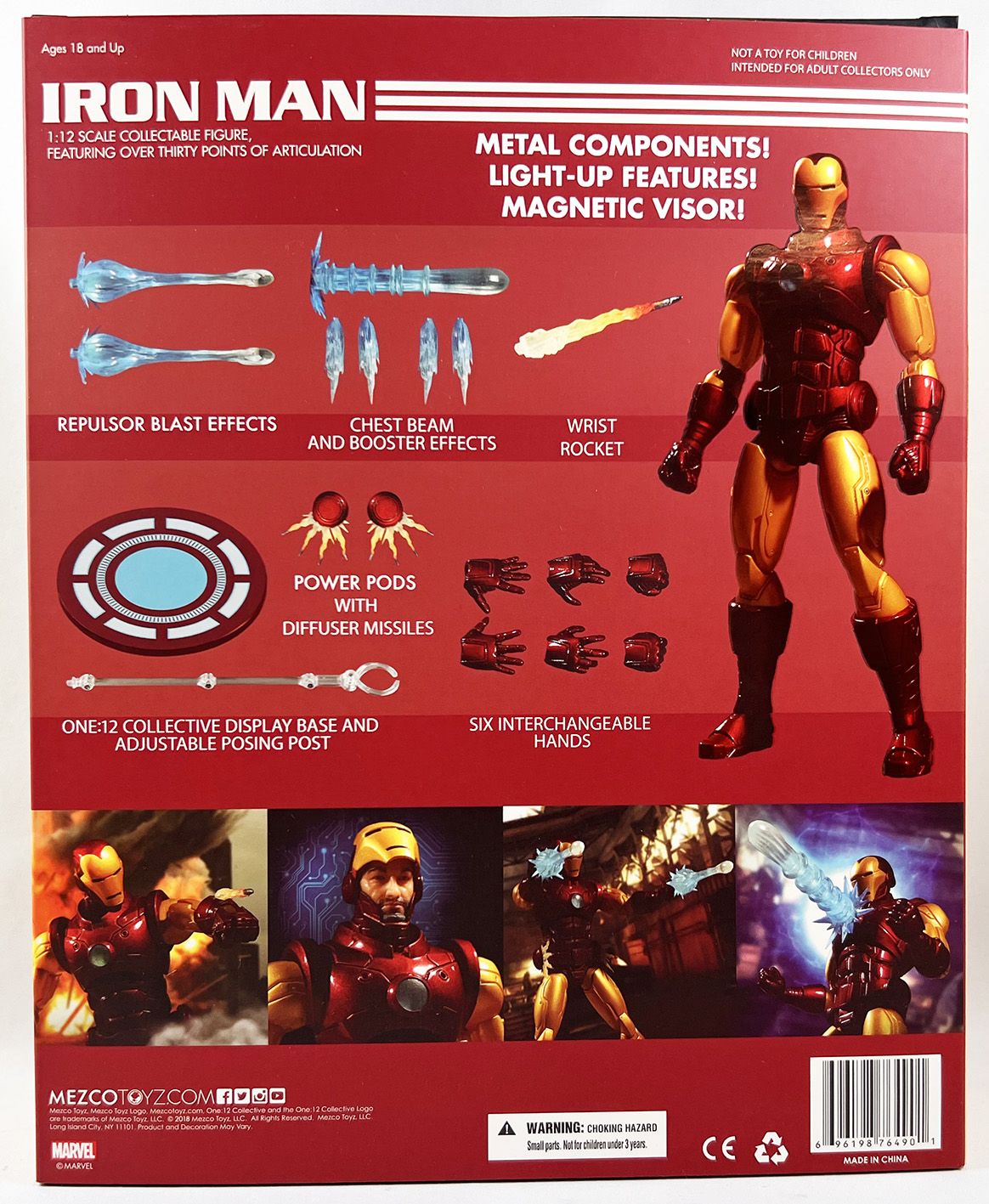 The Incredible Iron Man - Mezco One:12 Collective Figure