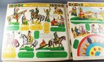 The Indians - Volum&eacute;trix Ref. 712 - Album 5 Cutting Boards Cardboard Figures - Mint Condition