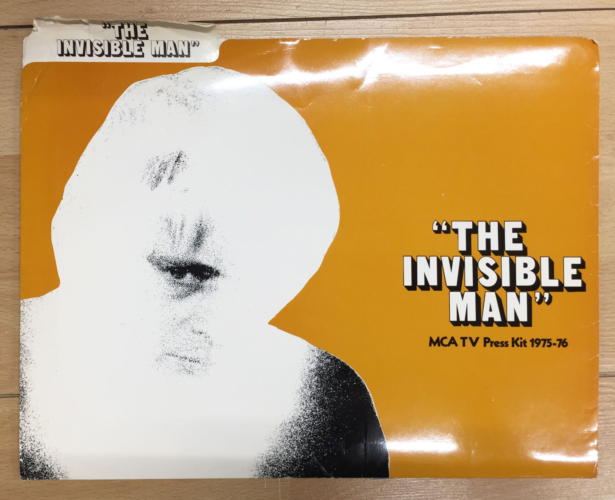 The Invisible Man (TV 1975) - Press Kit include 12 B&W photos and ...