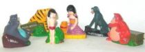 The Jungle Book - Disney - Set of 6 Plastic Figures