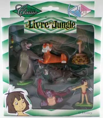 The Jungle Book - Kid\'M Disney Classic - Set of 6 PVC Figures Mint in Box
